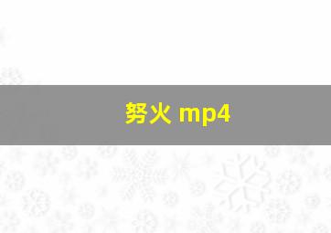 努火 mp4